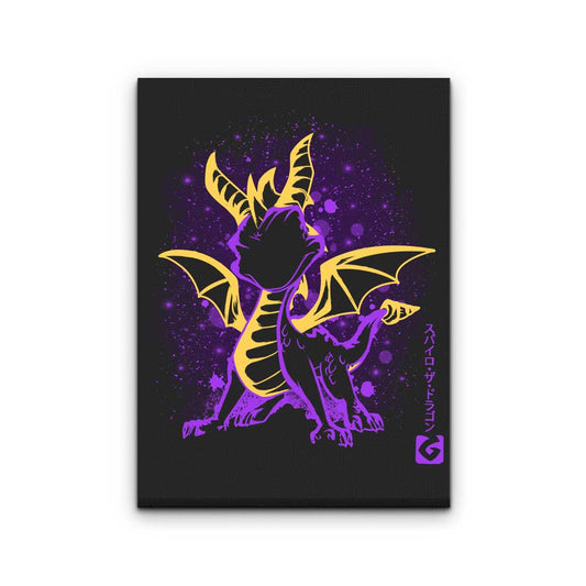The Fiery Dragon - Canvas Print