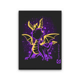 The Fiery Dragon - Canvas Print