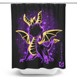 The Fiery Dragon - Shower Curtain