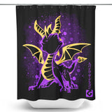 The Fiery Dragon - Shower Curtain