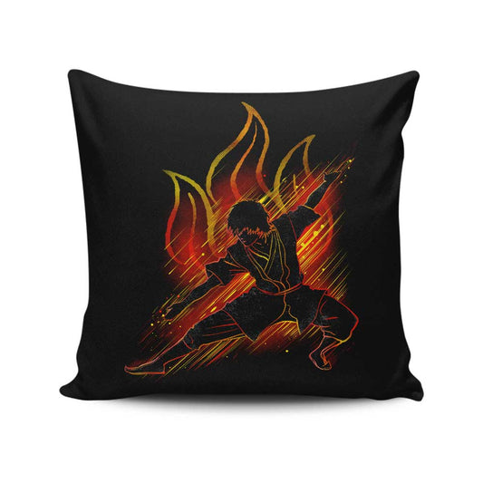 The Fire Bender - Throw Pillow