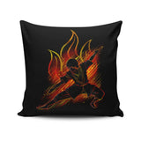 The Fire Bender - Throw Pillow