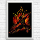 The Fire Bender - Posters & Prints