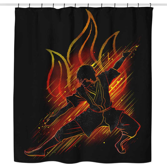 The Fire Bender - Shower Curtain
