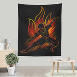 The Fire Bender - Wall Tapestry