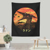 The Fire Pteranodon - Wall Tapestry