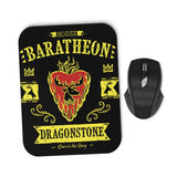 The Flaming Stag - Mousepad