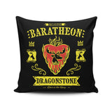 The Flaming Stag - Throw Pillow