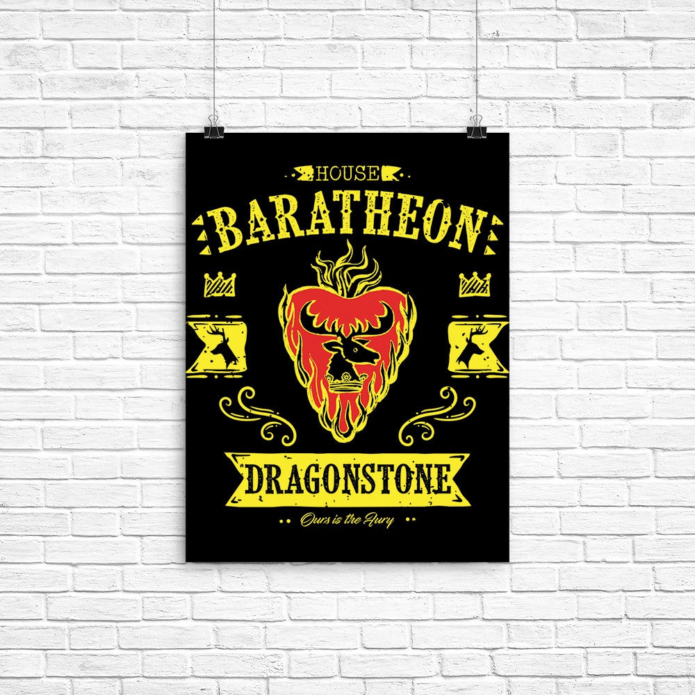 The Flaming Stag - Poster