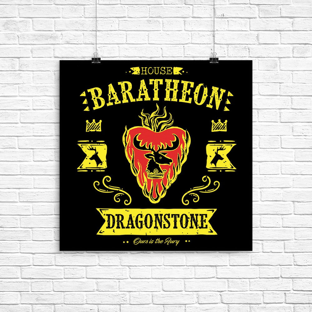 The Flaming Stag - Poster