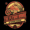 The Flying Monk - Metal Print