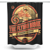 The Flying Monk - Shower Curtain