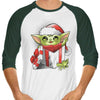 The Force of Christmas - 3/4 Sleeve Raglan T-Shirt