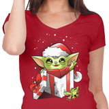 The Force of Christmas - Women's V-Neck