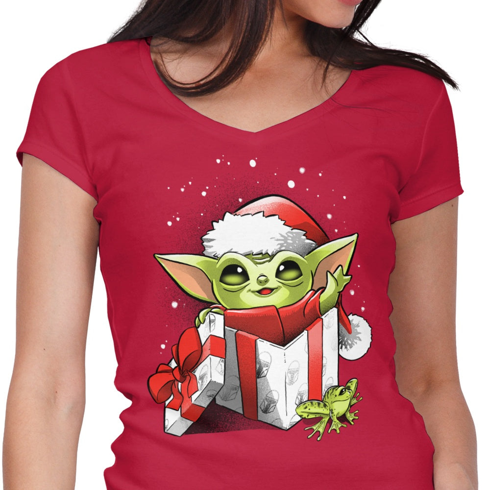 The Force of Christmas - Women's V-Neck