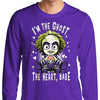 The Ghost with the Heart - Long Sleeve T-Shirt