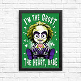 The Ghost with the Heart - Posters & Prints