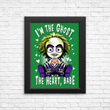 The Ghost with the Heart - Posters & Prints