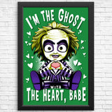 The Ghost with the Heart - Posters & Prints