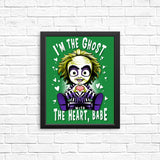 The Ghost with the Heart - Posters & Prints