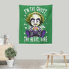 The Ghost with the Heart - Wall Tapestry