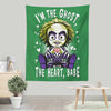 The Ghost with the Heart - Wall Tapestry
