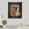 The Girl in the Fireplace - Wall Tapestry