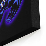 The Glowing Panther King - Canvas Print