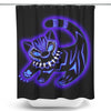 The Glowing Panther King - Shower Curtain