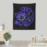 The Glowing Panther King - Wall Tapestry