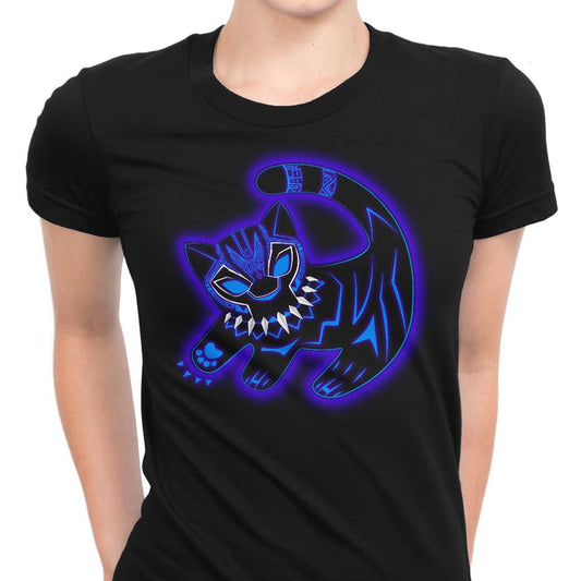 The Glowing Panther King - Women's Apparel