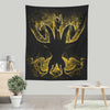 The Golden King - Wall Tapestry