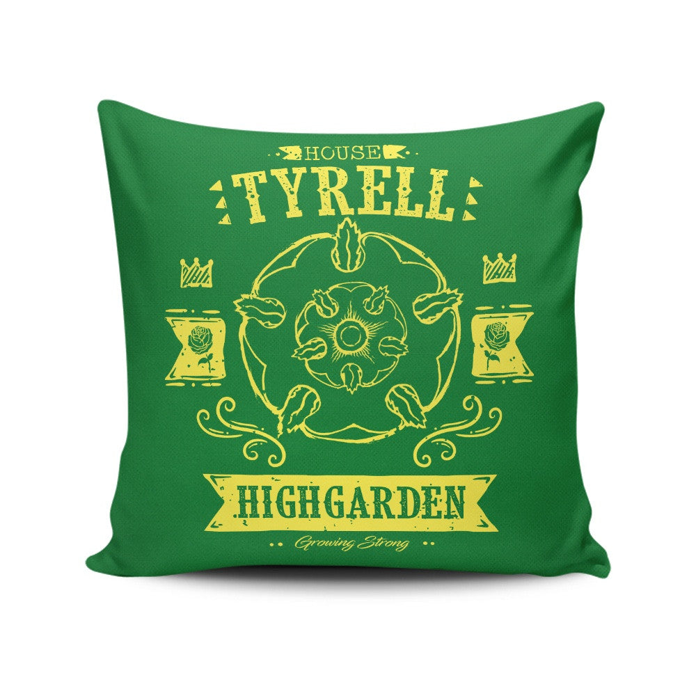 The Golden Rose - Throw Pillow