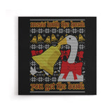 The Goose Sweater - Canvas Print