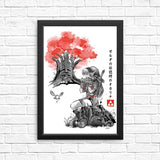 The Great Deku Sumi-e - Posters & Prints