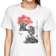 The Great Deku Sumi-e - Women's Apparel