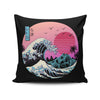 The Great Retro Wave - Throw Pillow