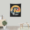 The Great Whale Off Kanagawa - Wall Tapestry