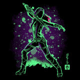 The Green Assassin - Throw Pillow