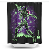 The Green Assassin - Shower Curtain