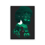 The Halfman - Canvas Print