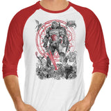 The Hell Walker - 3/4 Sleeve Raglan T-Shirt