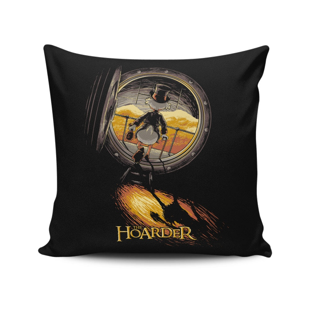 The Hoarder (Alt) - Throw Pillow