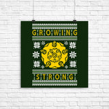 The Holidays are Growing Strong - Poster