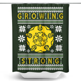 The Holidays are Growing Strong - Shower Curtain