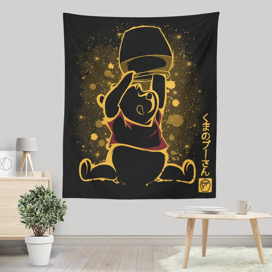 The Honey Bear - Wall Tapestry