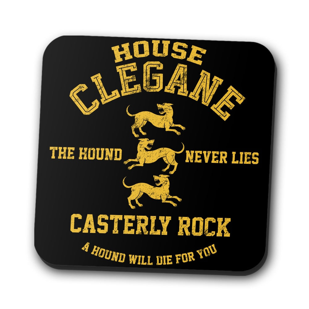 The Hound Never Lies - Coasters