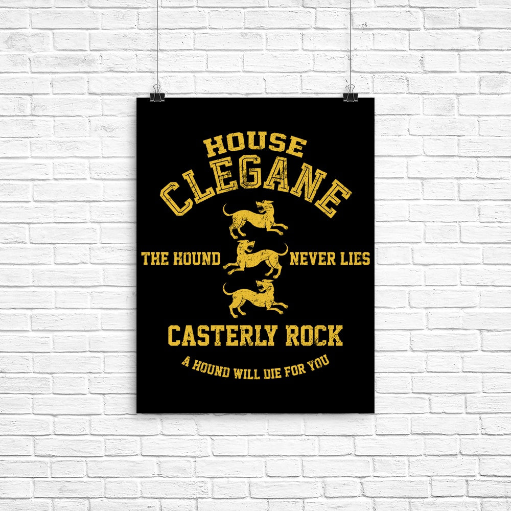 The Hound Never Lies - Poster