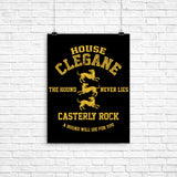 The Hound Never Lies - Poster