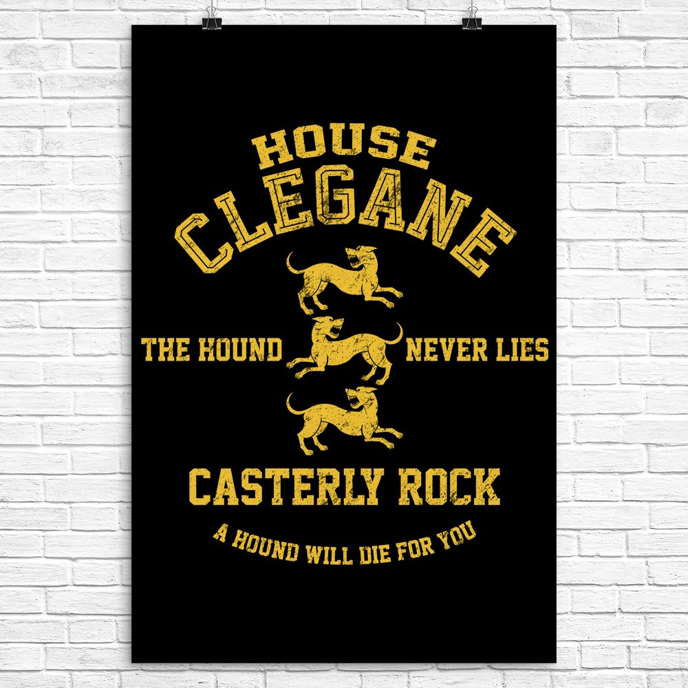 The Hound Never Lies - Poster